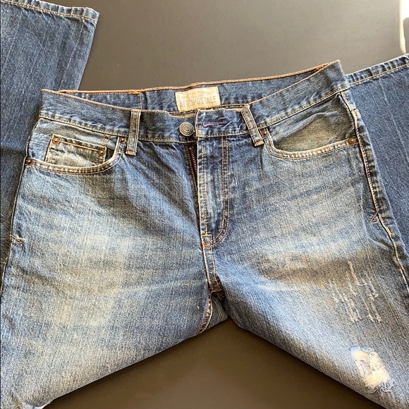 Aeropostale 31/32 blue jeans. Slim bootcut - Picture 3 of 8